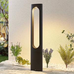 Lucande LED světlo na cestu Fenti, 90 cm, antracit, hliník