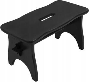 Stolička Creative Deco černá 21 cm