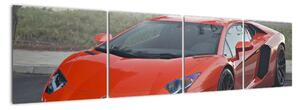 Obraz červeného Lamborghini (160x40cm)