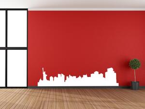 New York silueta - Samolepka na zeď - 160x37cm