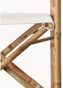 Skládací režisérská židle z bambusového dřeva Mandisa