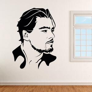 Leonardo DiCaprio - vinylová samolepka na zeď - 115x83cm