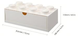 Lego® Bílý úložný box LEGO® Storage 31,6 x 15,8 cm