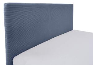 Dětská postel Loop 90 x 200 cm s úložným prostorem modrá