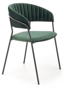 Halmar Jídelní židle K426 - tmavě zelená