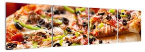 Pizza, obraz (160x40cm)