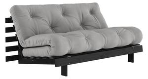 Šedá rozkládací pohovka 160 cm Roots Black Night – Karup Design
