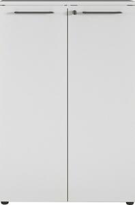Světle šedá kancelářská skříňka Germania Agenda 4232 120 x 80 cm