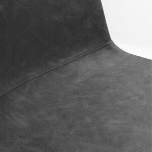 Černá koženková jídelní židle Tenzo Alice