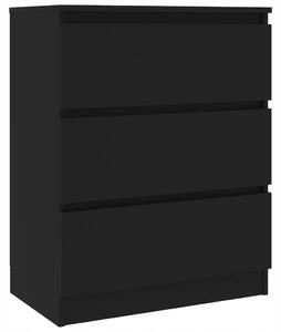 Komoda Zakito Logistics 60 x 35 x 76 cm, černá matná