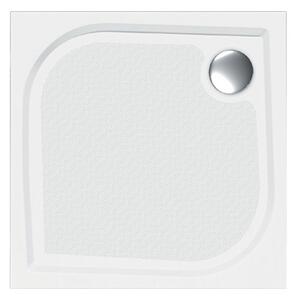 Sprchová vanička z litého mramoru - čtverec Noris SQ 90 (90x90x3 cm) - A-Interiéry