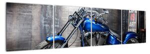 Obraz motorky, obraz na zeď (160x40cm)