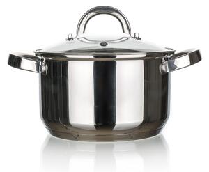 Nerezový hrnec s poklicí Good and Cook, 24 cm, 6,1 l