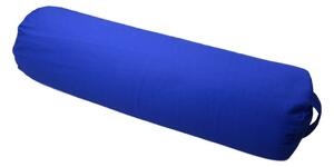 Bolster na jógu válec 70x20 cm modrá
