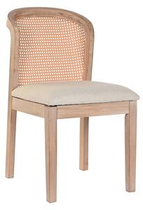 DKD Home Decor Béžová jídelní židle s moderním designem