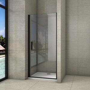 Sprchové dveře jednokřídlé BLACK SAFIR D1 100, 98,7-101,7x 200 cm