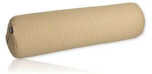 Bolster na jógu válec 70x20 cm kávová