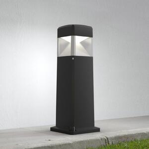 LED podstavné světlo Elisa 500 černé, čiré, 10W CCT