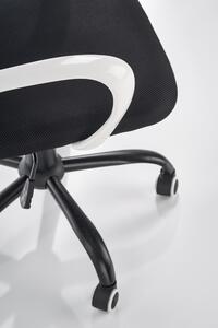 Halmar Kancelářská židle DESSERT, bílá/černá