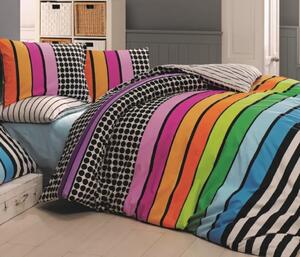 Povlečení bavlna Stripes Duo 140x200/70x90 cm