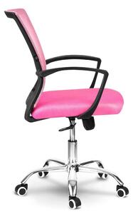 Global Income s.c. Kancelářská židle Gontia, růžová