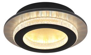 Globo 48042-12G - LED Stropní svítidlo JAYDEN LED/12W/230V pr. 20 cm černá