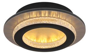 Globo 48042-12G - LED Stropní svítidlo JAYDEN LED/12W/230V pr. 20 cm černá