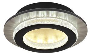 Globo 48042-12G - LED Stropní svítidlo JAYDEN LED/12W/230V pr. 20 cm černá