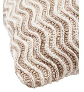 Pletený bavlněný povlak na polštář Emilio
