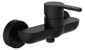 Vodovodní baterie sprchová nástěnná černá matná DENVER, rozteč 150mm (44406)
