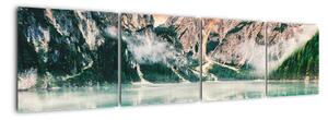 Panorama jezera - obraz (160x40cm)