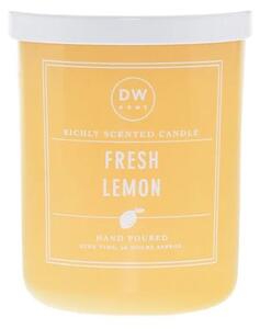DW HOME Fresh Lemon Vonná svíčka ve skle, 434 g