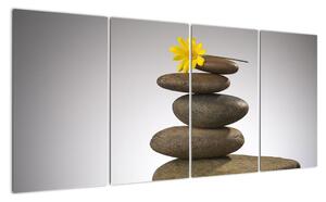 Relaxační obraz - kameny (160x80cm)