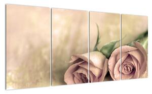 Obraz na stěnu růže (160x80cm)