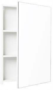 Koupelnová skříňka závěsná Deftrans bílá se zrcadlem 76x50,2x11,6 cm
