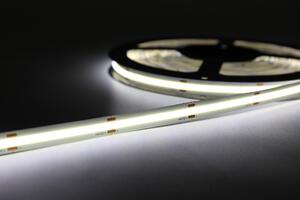 LED-lumin COB LED pásek 15m max., 10W/m, 24V, 800lm, IP20, Ra>90 Barevná teplota: Denní bílá