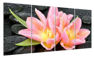 Obraz květů (160x80cm)