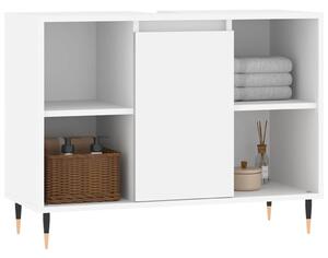 Koupelnová skříňka bílá 80 x 33 x 60 cm kompozitní dřevo