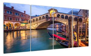 Obraz na stěnu - most v Benátkách (160x80cm)
