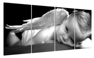 Dítě - anděl - obrazy na zeď (160x80cm)