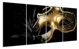 Karnevalová maska - moderní obraz (160x80cm)