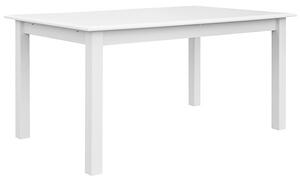 Jídelní stůl Belluno Elegante, bílý, masiv, borovice