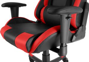 Herní židle RACING PRO RIVERO Barva: černo-červená
