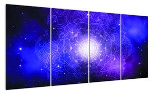 Obraz - vesmírná mandala (160x80cm)