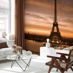 Fototapeta Eiffel tower at dawn
