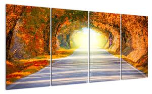 Cesta do budoucna - obraz na stěnu (160x80cm)