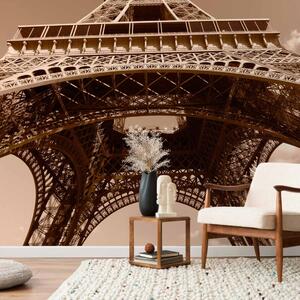 Fototapeta Městská architektura Paříže - Eiffelova věž zespodu