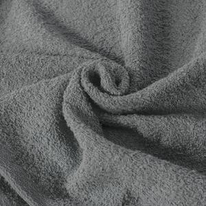 Klasický šedý bavlněný ručník TIANA1 Rozměr: 30 x 50 cm