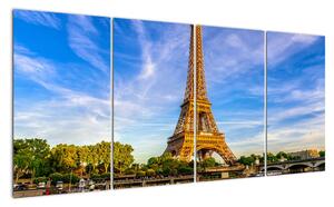 Obraz: Eiffelova věž, Paříž (160x80cm)