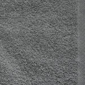 Klasický šedý bavlněný ručník TIANA1 Rozměr: 50 x 100 cm